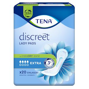 TENA LADY Discreet Inkontinenz Einlagen extra